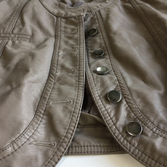 Eros Women’s Girls Night Out Jacket Faux Leather - Picture 9 of 12